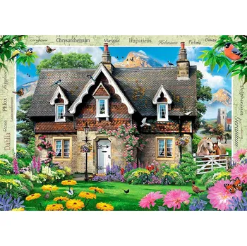 RAVENSBURGER Puzzle Chaloupka na kopci 1000 dílků