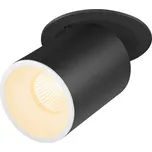 BIG WHITE (SLV) NUMINOS PROJECTOR L stropní zápustné svítidlo, 3000 K, 20d, válcové, černé/bílé 1007048