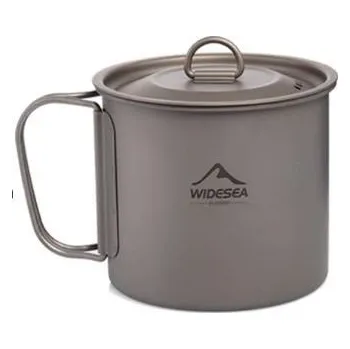 Hrnec MXM Titanový hrnec s poklicí - 600 ml