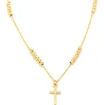 Zlatý řetízek s křížkem 2,00g
