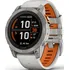 Chytré hodinky Garmin fēnix 7 Pro Sapphire Solar Edition 47 mm, Fog Gray/Ember Orange