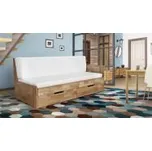 FALCO Rozkládací dřevěná postel Denisa 2