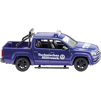 Modelová železnice Wiking 031145 H0 model zásahového vozidla Volkswagen Amarok GP, THW