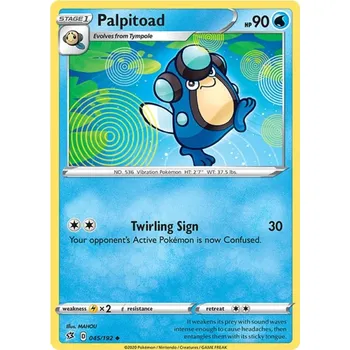 Sběratelská karetní hra Palpitoad 045/192 - Rebel Clash Typ karty: Non-Holo