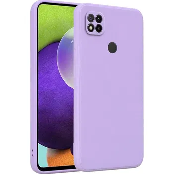 Pouzdro na mobilní telefon Barevný Silikonový Obal Na Xiaomi Redmi 9C Nfc Barva: Fialová