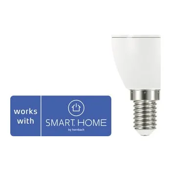 Žárovka LED žárovka Flair ViYu RGBW C35 E14 / 4,8 W ( 40 W ) 470 lm 1800-6500 K matná - kompatibilní se SMART HOME by hornbach