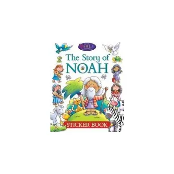 Cizojazyčná kniha Story of Noah Sticker Book - David, Juliet