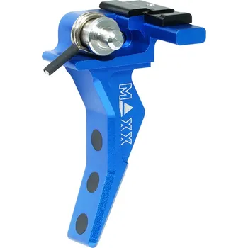 MAXX Hliníková CNC Advanced SPEED spoušť pro EVO - TYPE B, modrá