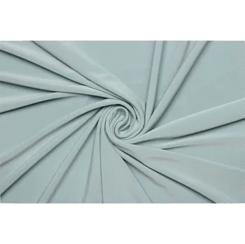 Úplet polyester tenký - Pastelově tyrkysový