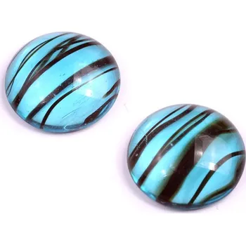 Korálek Skleněný kabošon č.1392 - 18 mm