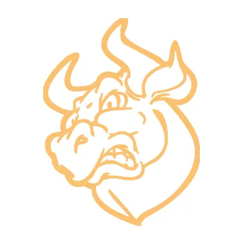 Samolepící dekorace SAMOLEPKA Býk 013 levá rozzuřený (08 - béžová) NA AUTO, NÁLEPKA, FÓLIE, POLEP, TUNING, VLASTNÍ TEXT, TISK, AUTOSAMOLEPKY.cz, POLEPY, OBRÁZEK, LOGO, SAMOLEPKY