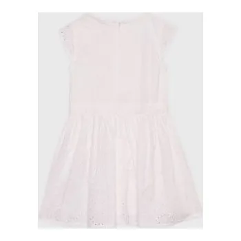 Oblečení a móda Guess Každodenní šaty K3GK10 WFBC0 Bílá Regular Fit 6Y