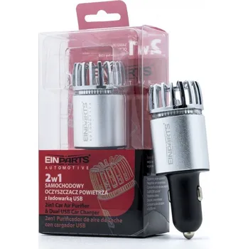 Čistička Vzduchu do Auta s USB Nabíječkou (S)