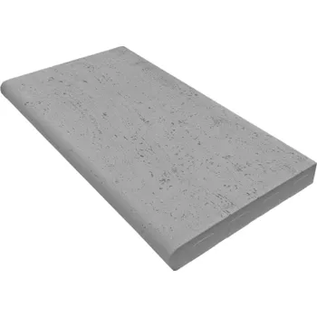 Zahradní obrubník Bazénový lem Presbeton Verto průběžný 600x310x45 mm reliéfní šedý