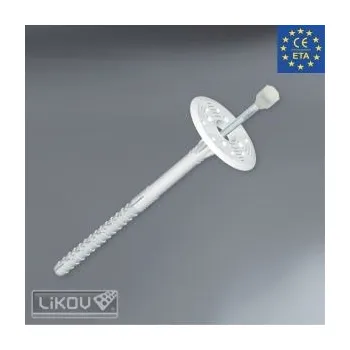 Hmoždinka LIKOV Fasádní hmoždinka WKRET-MET ® - LFMG 10 s kovovým trnem délka 160mm