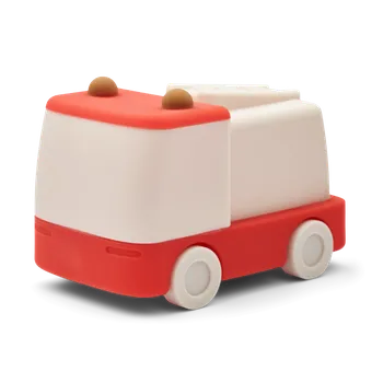 Lampička Liewood Noční lampička Winston Aurora red mix