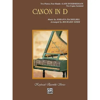 Canon in D - noty pro klavr 647911