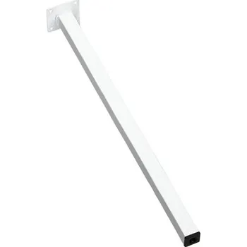 Nábytkové kování Nábytková noha 25x25x500mm, bílá