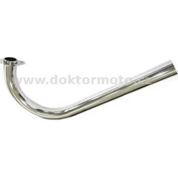 Výfuk pro motocykl Koleno výfuku - trubka (Stadion), surové