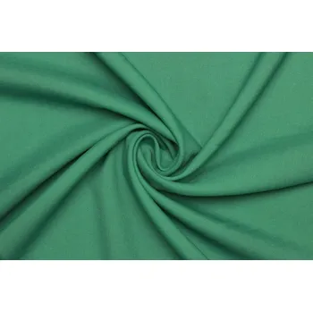Kostýmová látka polyester - Patinová zelená