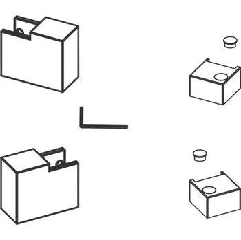 Kryty pro spojku skla Basano