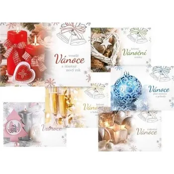 Pohlednice vánoční 175 B UV