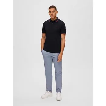 Selected Homme Polokošile 16087840 Černá Regular Fit M