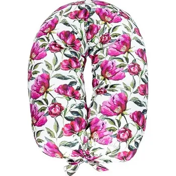 Kojící polštář ENIE BABY kojící polštář z paměťové pěny SATINE Flowers