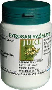 Přírodní produkt JUKL Fyrosan rašelina 60 tbl.