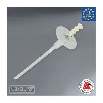 Hmoždinka LIKOV Fasádní hmoždinka WKRET-MET ® - WKTHERM 8 s kovovým trnem délka 235mm