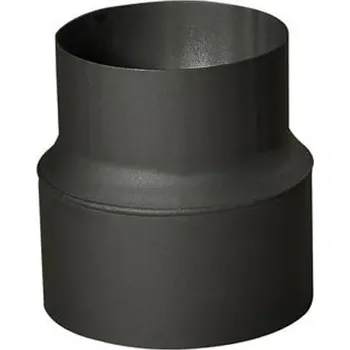 Kouřovod redukce trubková 160/150mm (d.160mm) t.1,5mm ČER