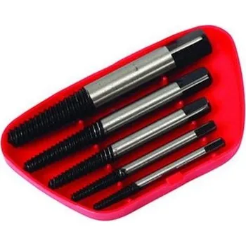 Sada nářadí vytahovák zalomených šroubů sada 5díl.