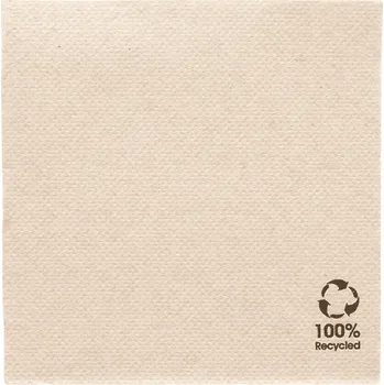 Papírový ubrousek Gastro obaly Ubrousek natural 33x33cm 2 vrstvý (min. počet 1200ks)