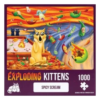 Puzzle Exploding Kittens Puzzle Spicy Scream (DE)