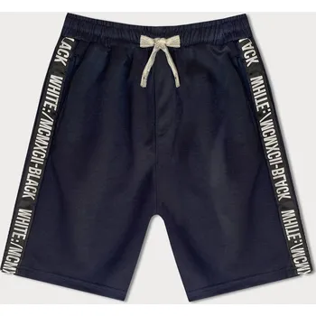 Pánské kraťasy Tmavě modré pánské kraťasy (8K933-25) odstíny modré M