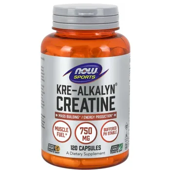 Kreatin Now Foods Kre-Alkalyn Creatine 120 cps.
