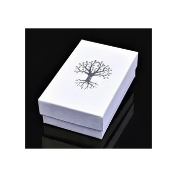 Dárková krabička Krabička strom života stříbrný
