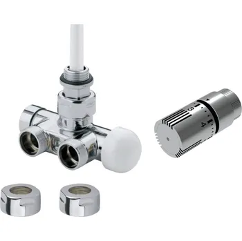 Isan 147L termostatická sada rohová pro jednobodové připojení levá chrom O39CWCL147