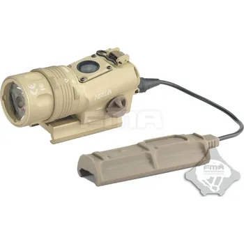 FMA FMA zbraňová LED svítilna M720V, upgrade verze - Písková