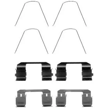 Přislušenství brzdového systému Sada příslušenství, obložení kotoučové brzdy TEXTAR 82512400