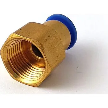 Lepící sada Pneumatická spojka přímá na ∅8mm s vnitřním závitem - 1/8" (Pneumatická nástrčná rychlospojka přímá s vnitřním závitem 1/8" kovová na vzduch pro hadice ∅8mm)