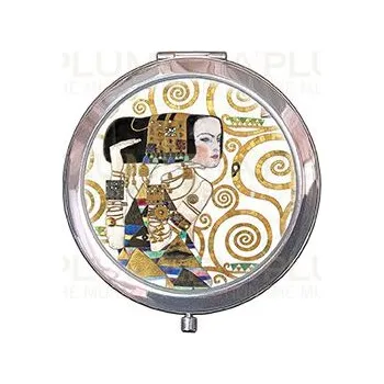 Zrcadlo Plumeria Klimt Kapesní zrcátko Očekávání