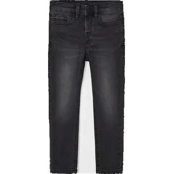 Dívčí kalhoty Mayoral úzké džínové kalhoty 4521 šedé Rozměr: 110