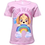 SETINO Dívčí triko (Tlapková Patrola - Skye) Barva: Tmavá růžová, Velikost: 7-8.let.(vel.116-122)