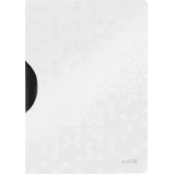 Archivační box Desky s klipem Leitz WOW, PP, bílé