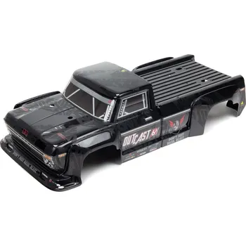 RC náhradní díl Arrma karosérie černá: Outcast 6S BLX