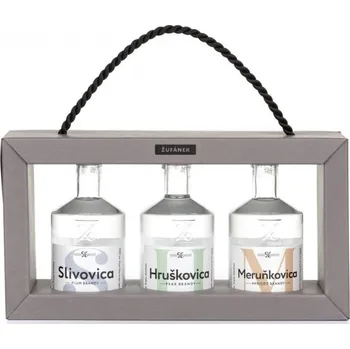 Pálenka Žufánek sada pálenka 3x0.1L