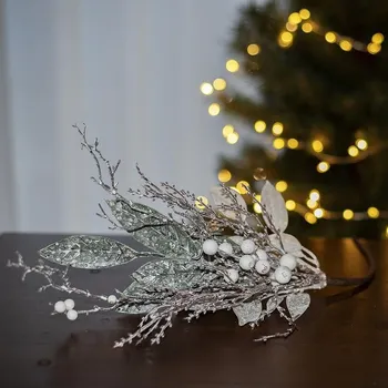 Vánoční dekorace Dekorační větev P1496