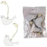 Dekorace ptáček, 3 ks D4076-01