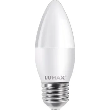 Žárovka LUMAX LED žárovka svíčka 8W e27 640lm 3000K